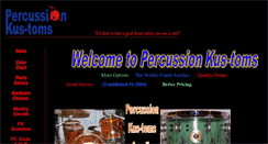 Desktop Screenshot of percussionkus-toms.com